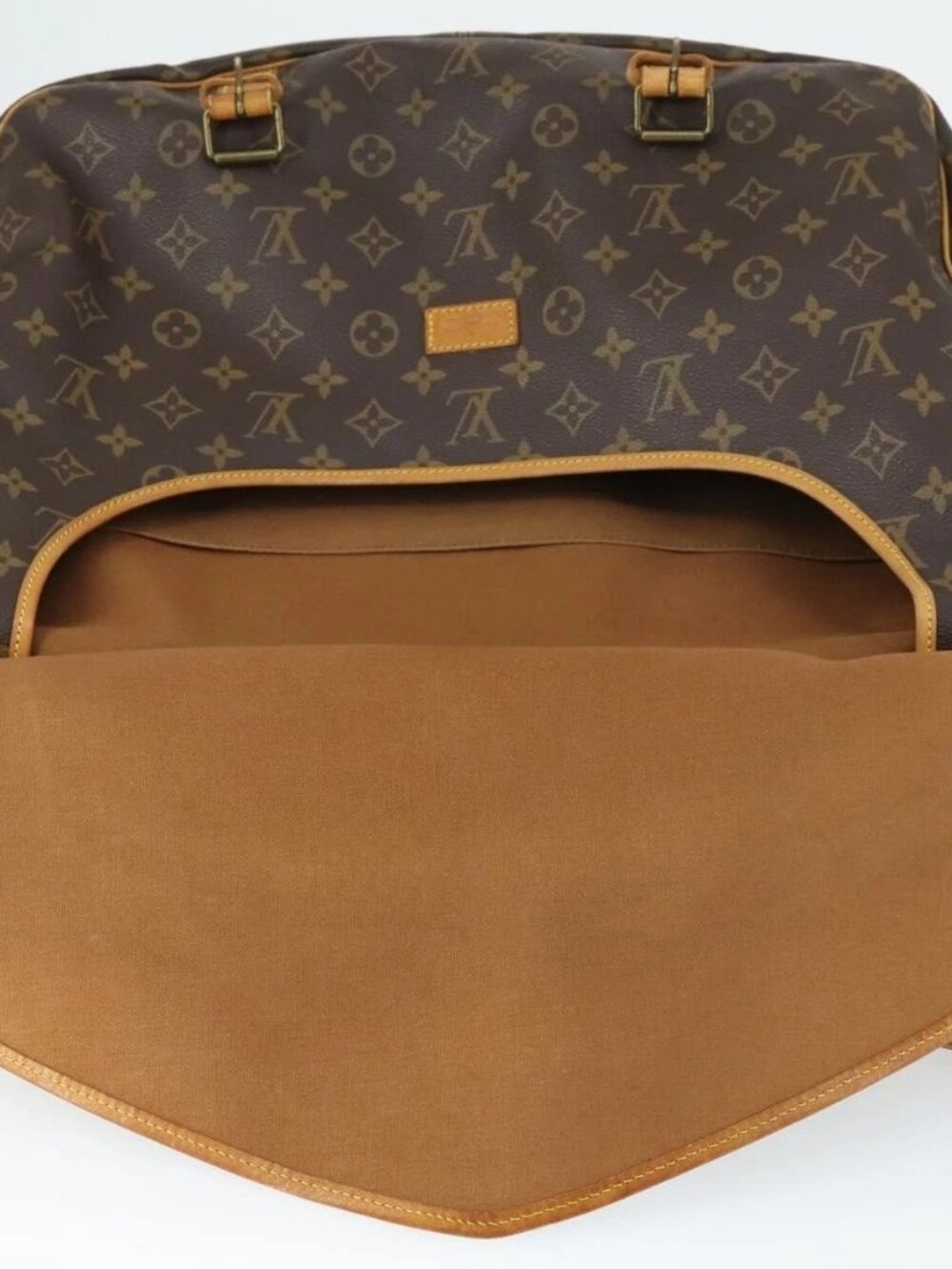 LOUIS VUITTON Monogram Saumur 43 Shoulder Bag M42252 LV Auth 163436 - Picture 10 of 16